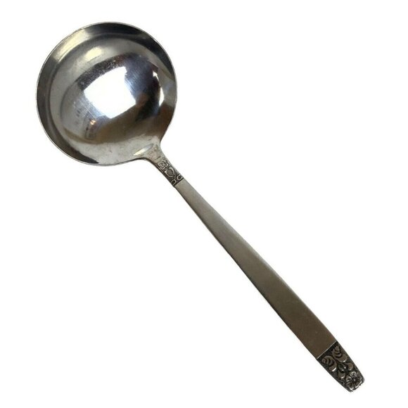 Rogers by Stanley Roberts Danesmore Gravy Ladle Satin Stainless Steel 1970s - Picture 1 of 4